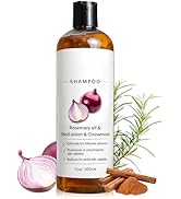 Onion Biotin and Rosemary Shampoo,Onion Shampoo for Hair Growth,Onions and Biotin Shampoos,Reduce...