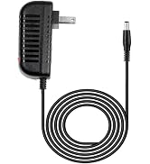 Black AC/DC Adapter for AirHawk Pro Portable Automatic Cordless Tire Inflator for AirHawk DC Powe...