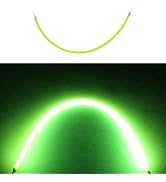 Zenarao 130mm Bulb LED Flexible Filament Lamp Parts - 3V COB Warm White 2700K Vintage Style Light...