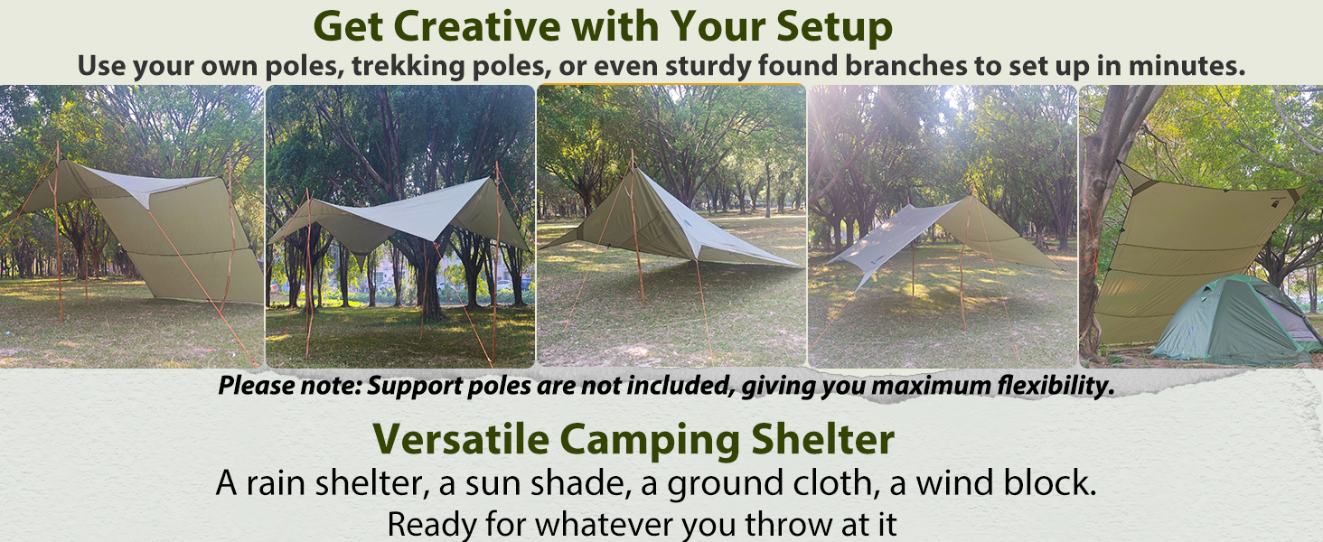 camping tarp