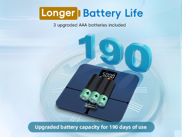 lepulse smart body fat scale smart scale with bmi body fat muscle mass weight water