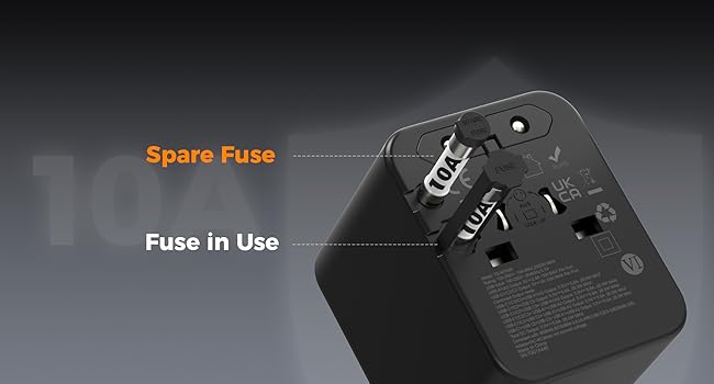 Double 10A Fuse Protection