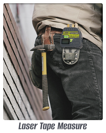 2-in-1 Laser Tape Measure