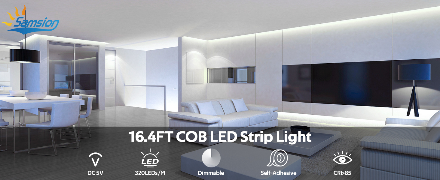 USB COB LED Strip Light