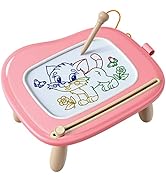 KOKODI Toys Gifts for 1 2 3 Years Old Girl, Sturdy Magnetic Drawing Board Sketch Doodle Pad, Educ...