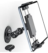 PLDHPRO Tablet Wall Mount Holder with Super Adhesive Base, Wall Phone Mounted Stand for Kitchen B...
