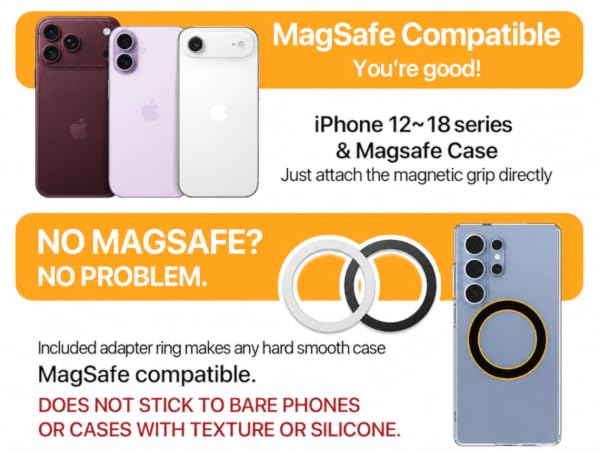 magsafe iphone 18 grip
