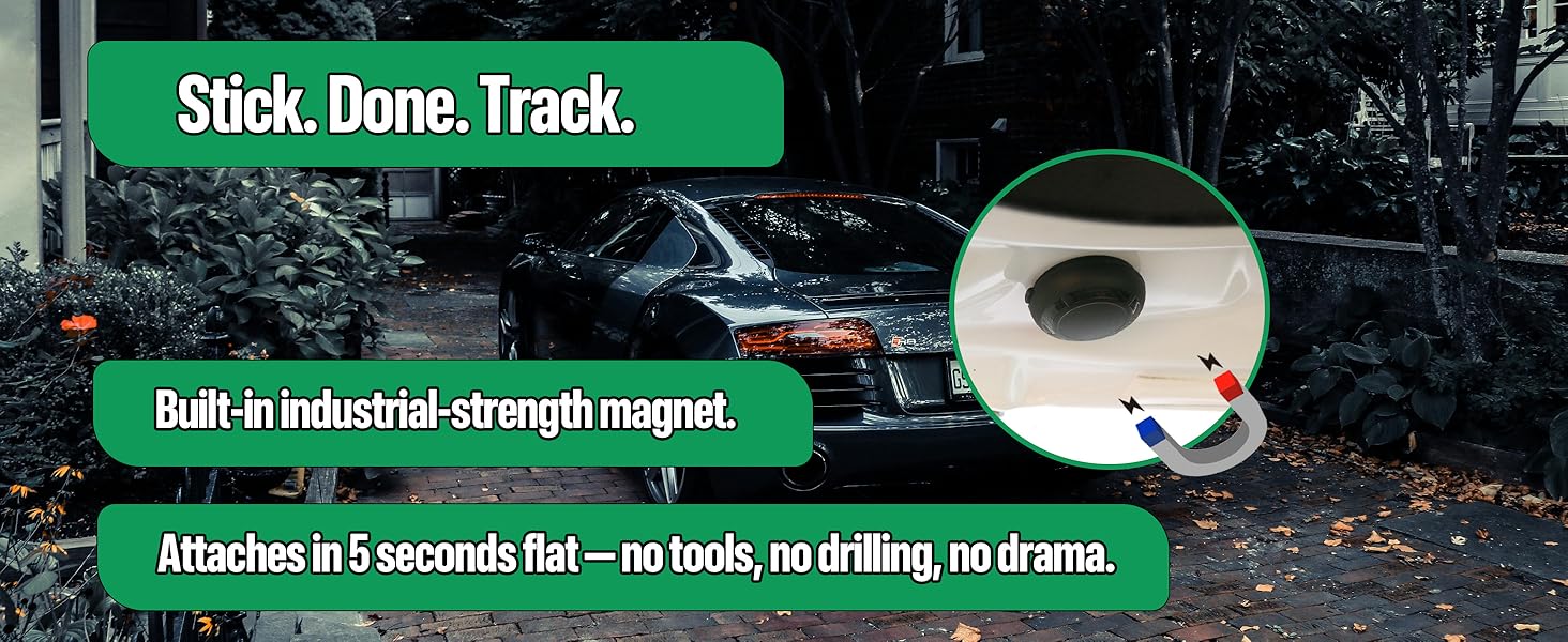 magnetic gps tracker for vehicles
