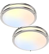 36W LED Ceiling Lights 3600lm Super Bright, Dimmable Flush Mount Light Fixtures 6500K/5000K/4000K...