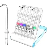 Replacement Tips for Waterpik Water Flosser (6 Implant Denture Tips)