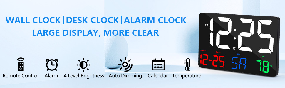 Multifunctional wall clock