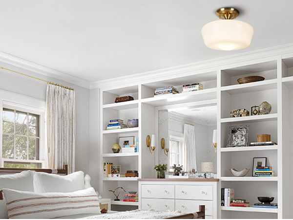 schoolhouse ceiling light