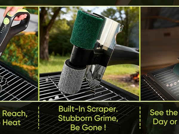 Saker Electric Grill Brush