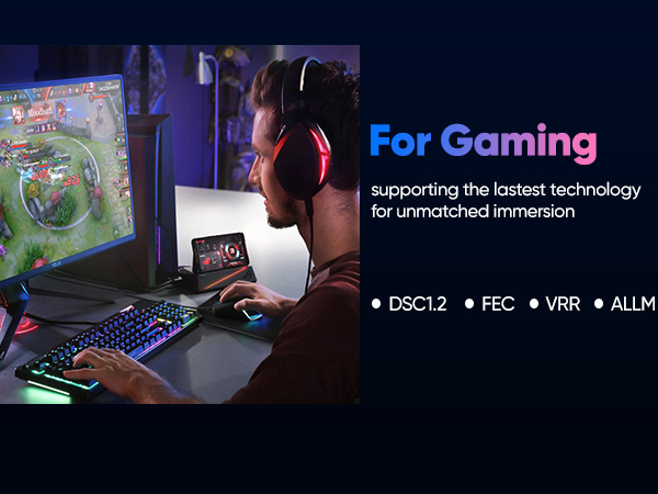 display port gaming cable