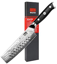 SHAN ZU Chef Knife 8 Inch Japanese Steel Damascus Kitchen Knife