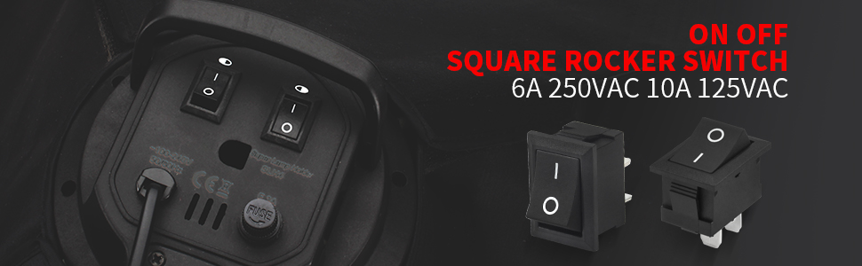 2 Pin Toggle Rocker Switch