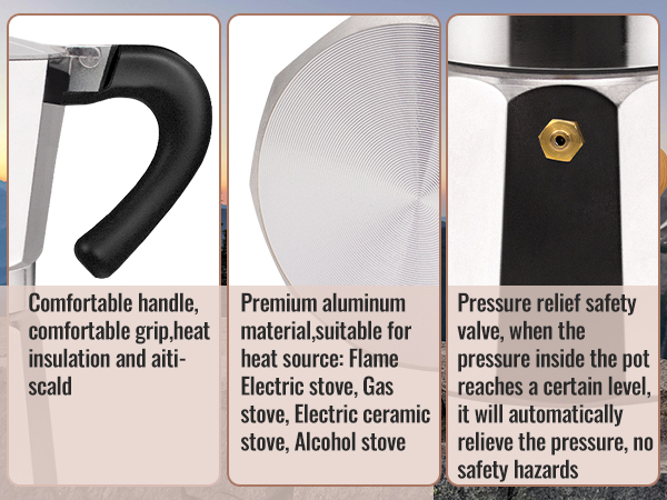 italian coffee pot for stove