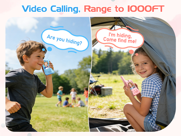 Video Walkie Talkies for Kids