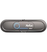 Netac 512GB Portable External USB Solid State Drive Type-c and USB 3.2 Dual Interface, up to 1,00...