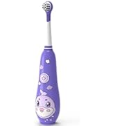 SEAGO Kids Electric Toothbrushes Rechargeable, with Magnetic Charging, LED Observing Light, 8 Too...