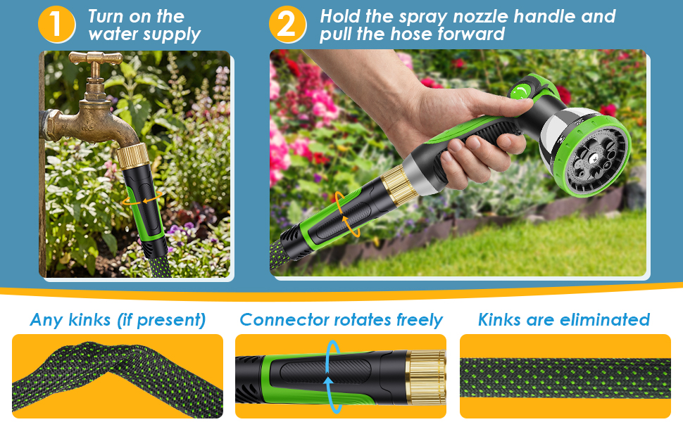 GREEN HOSE 12