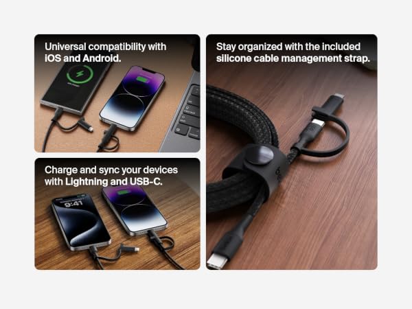 USB-C Cable Lightning Connector