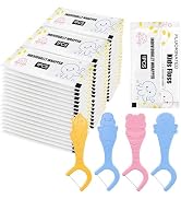 Individually Wrapped Floss for Kids 3 Colors Bulk Kids Flossers Baby Floss Toddler Flossers Cute ...
