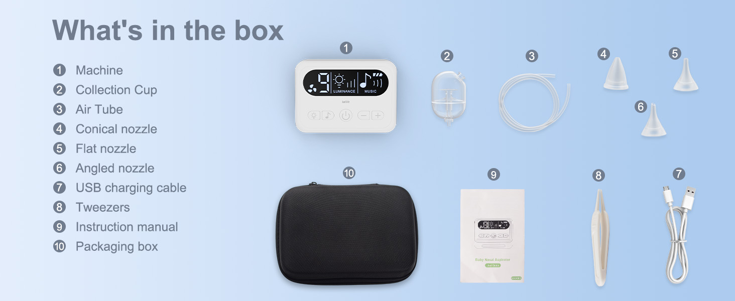 Portable travel bag electric nasal cannula
