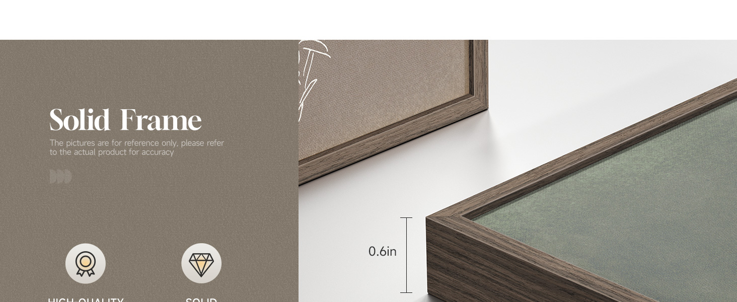 The durable frame is covered with a layer of wood veneer
