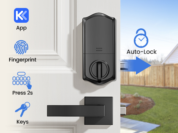 smart keyless entry door lock