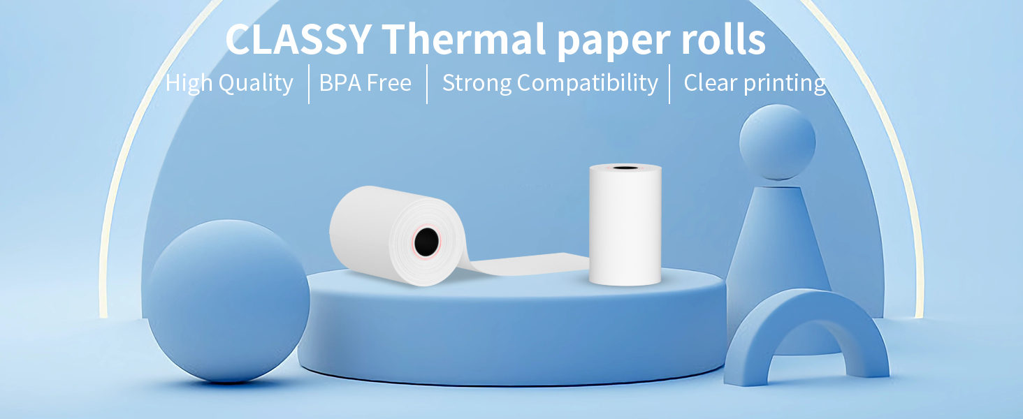 thermal paper credit card paper rolls 