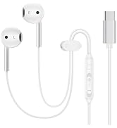 Type C Headphones Wired for iPhone 16e 17/16 Pro Max/16 Pro/16 Plus/16/15, USB C Earphones Noise ...