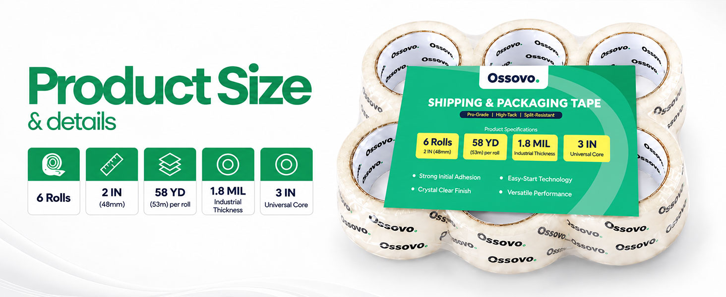 Clear Packing Tape Heavy Duty Packing Tape Packing Tape for Boxes