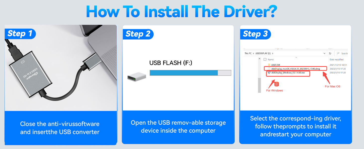 usb to hdmi adapter