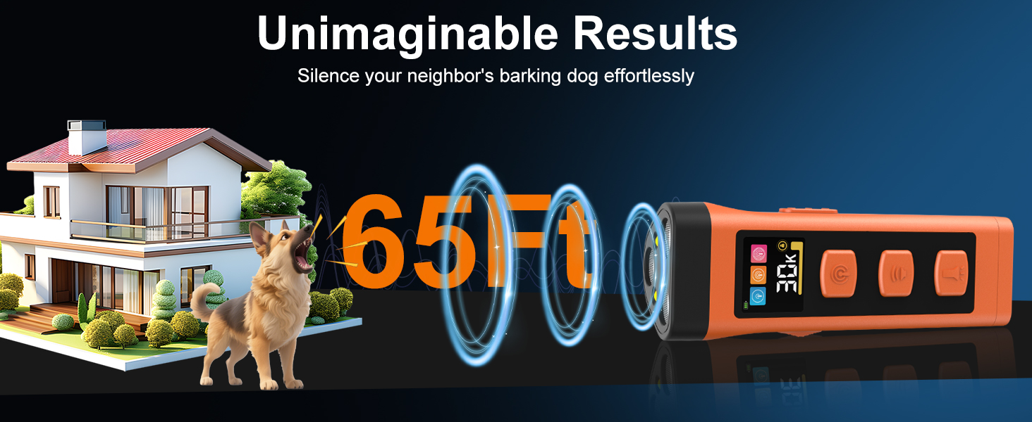 Dog Bark Deterrent Device