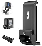 TELESIN° G2 Water Snow Resistant Battery Door Batteries Cover for GoPro Hero 13 12 11 10 9 Black ...