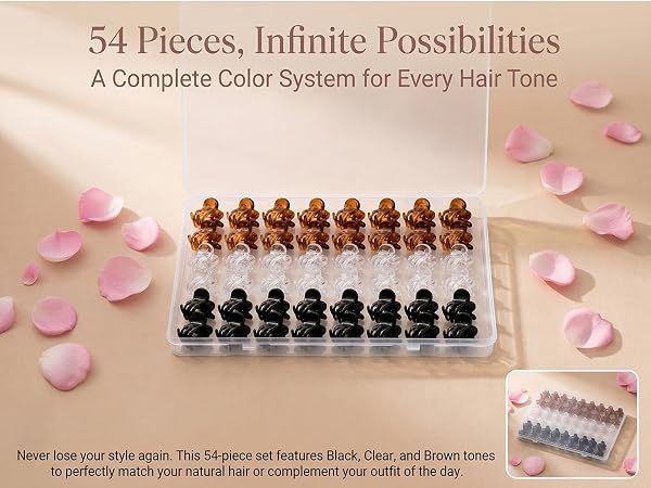 Mini Hair Clips for Women