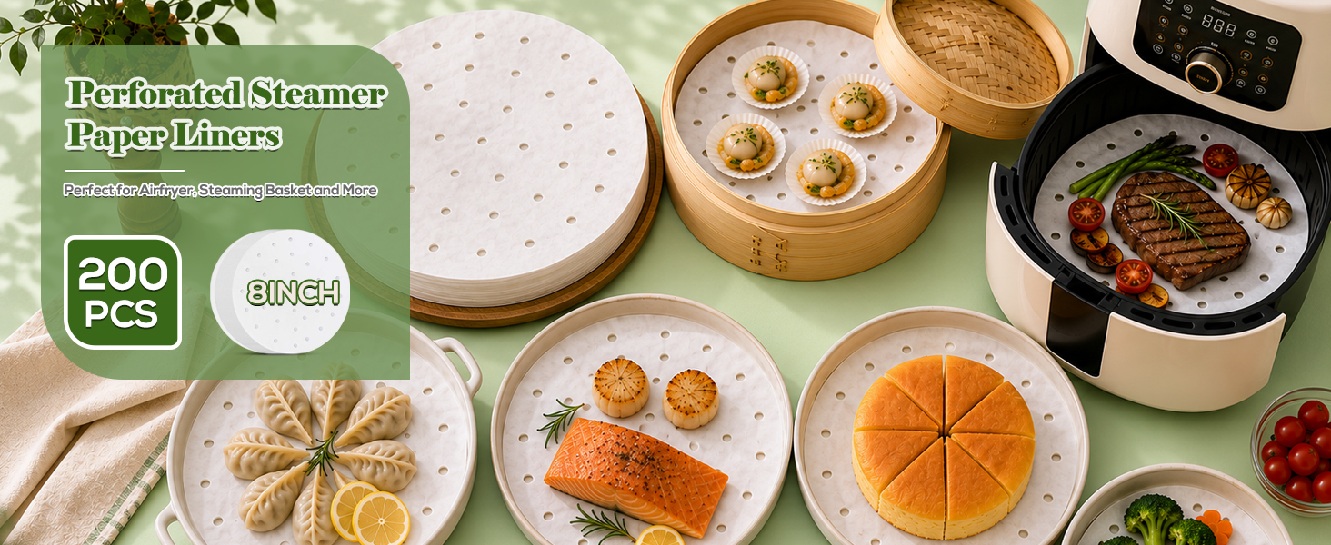 perforated air fryer liners