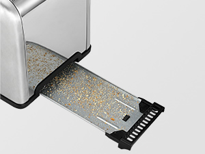 Removable Crumb Tray