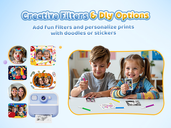 kids instant camera