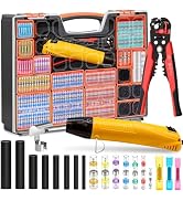 2066PCS Ultimate All-in-One Heat Shrink Solder Seal Wire Connectors Kit: Waterproof Solder Stick ...