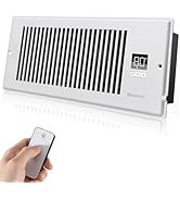 BIOWIND Register Booster Fan for 4” x 12” Register Holes, Improves Heating &amp; Cooling Vents, Quiet...