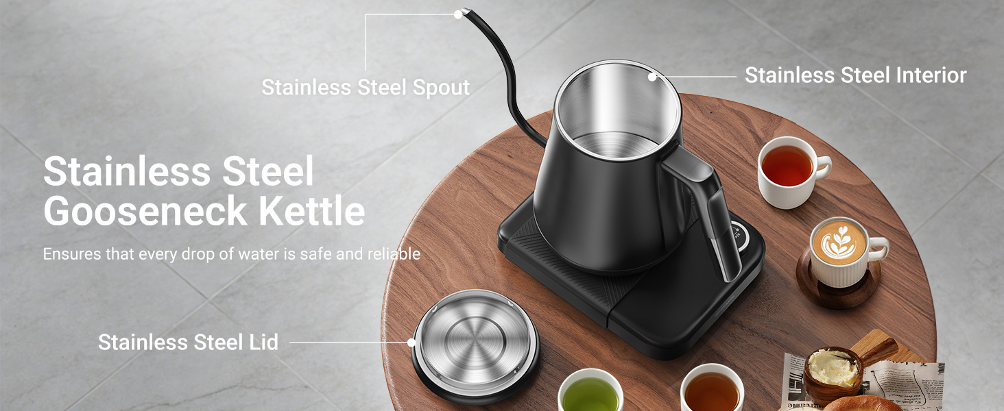 100% Stainless Steel Interior