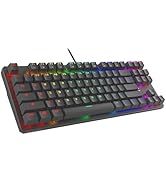 TECWARE Phantom 87 Key Mechanical Keyboard, RGB led, Outemu RED Switch