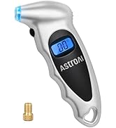 AstroAI Tire Pressure Gauge Digital 0-150PSI (Accurate in 0.1 Increments), 4 Settings Stocking St...