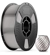 UJOYBIO Metallic PLA Filament 1.75mmm, Metal-Like Shiny 3D Printer Filament, Metallic Silk 3D Fil...