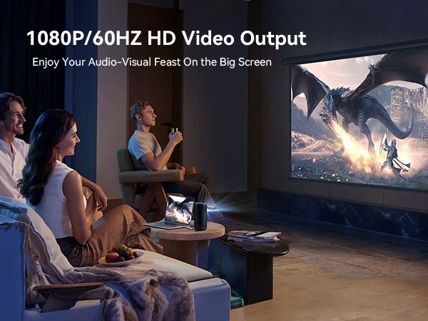 Wireless HDMI Transmitter and Receiver, Wireless HDMI Extender Kit 4K 2.4G/5G for Streaming TV