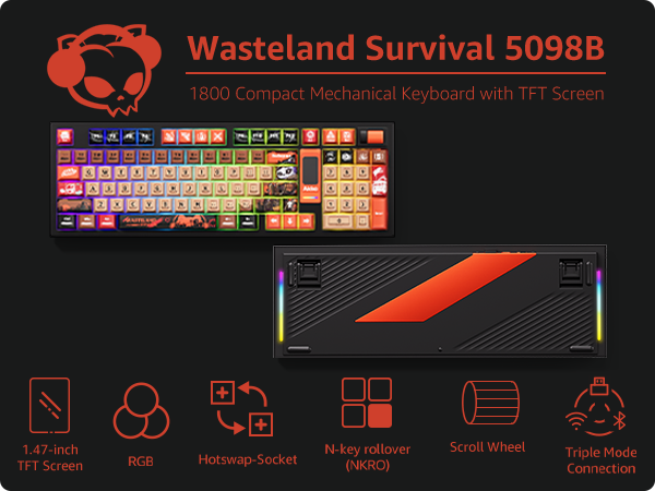 Wasteland Survival Mechanical Keyboard