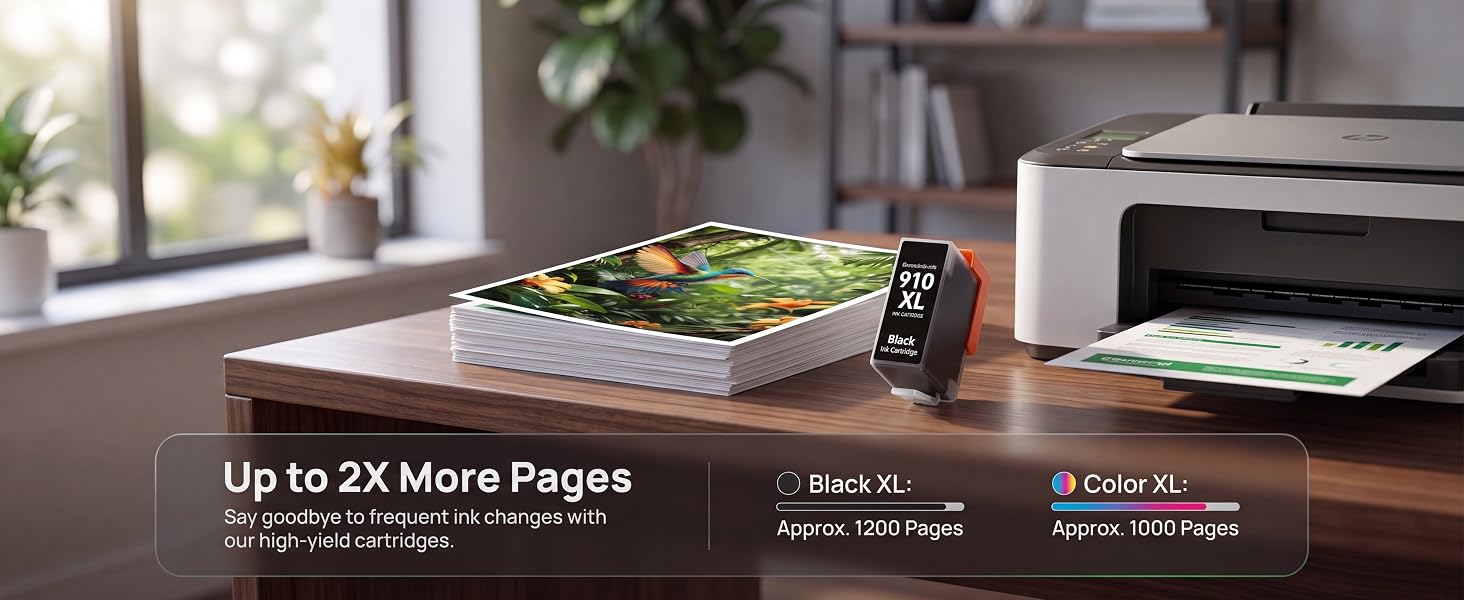 Up to 2X Page Yield