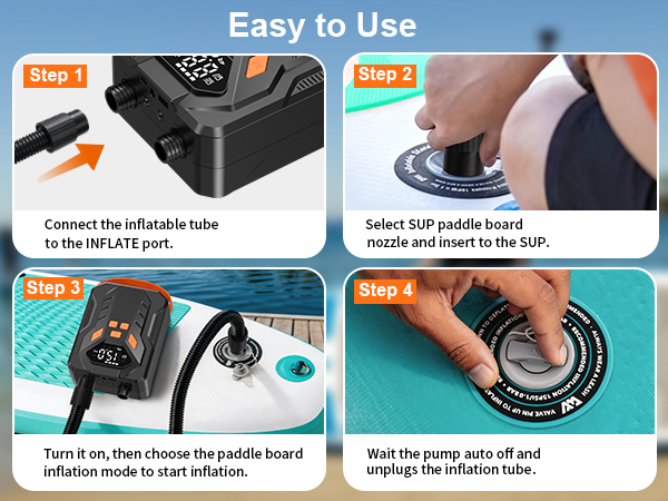 paddle board pump